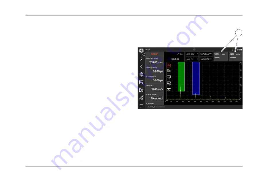 Waygate Technologies Krautkramer USM 10 Operating Manual Download Page 81