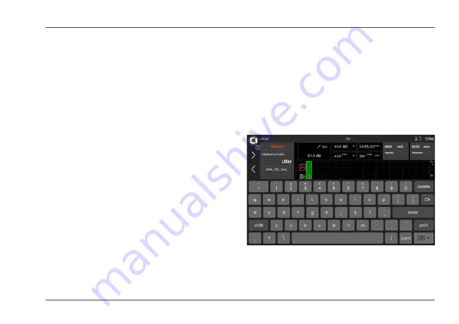 Waygate Technologies Krautkramer USM 10 Operating Manual Download Page 115