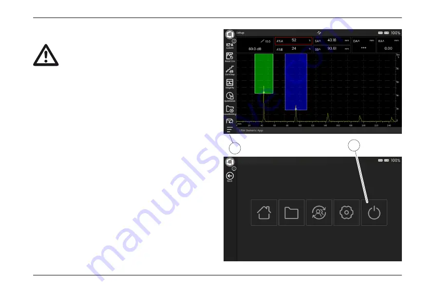 Waygate Technologies Krautkramer USM 100 Скачать руководство пользователя страница 57