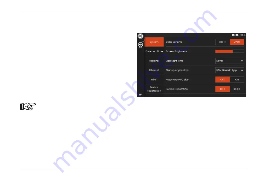 Waygate Technologies Krautkramer USM 100 Operating Manual Download Page 109