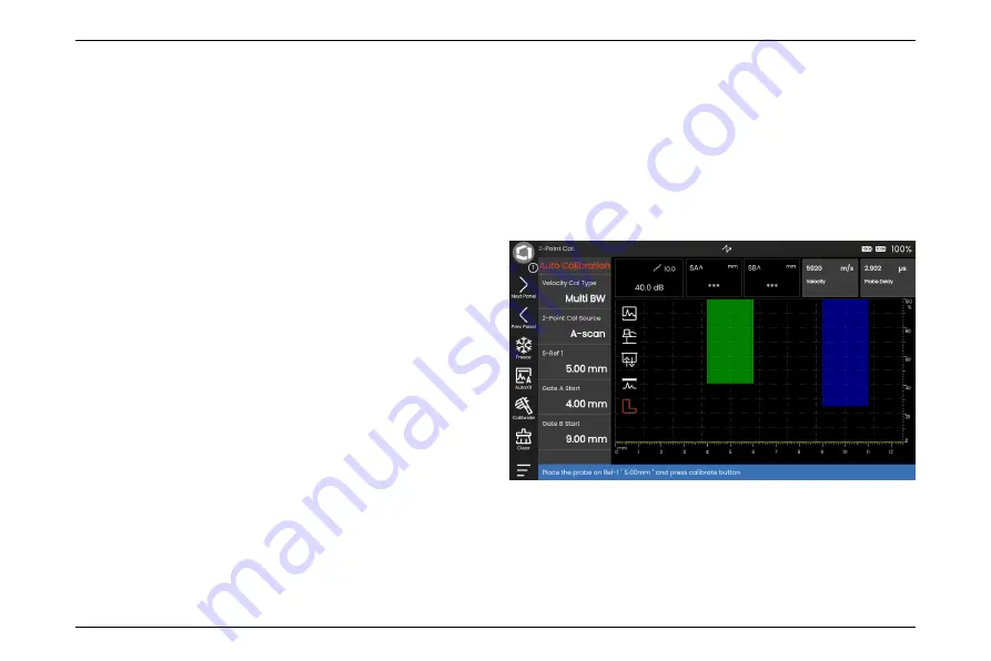 Waygate Technologies Krautkramer USM 100 Operating Manual Download Page 166