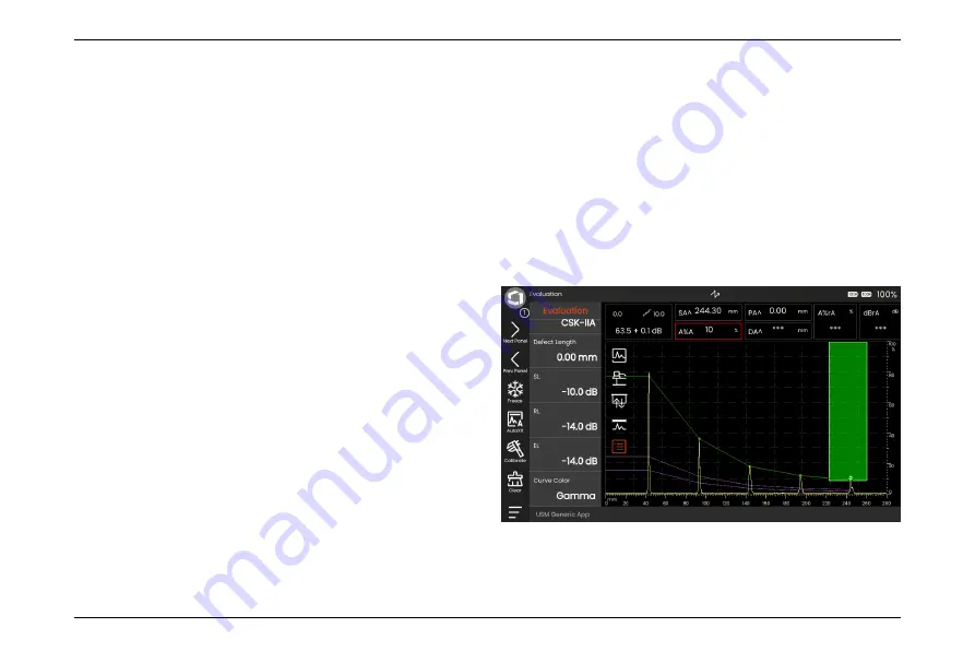 Waygate Technologies Krautkramer USM 100 Скачать руководство пользователя страница 209