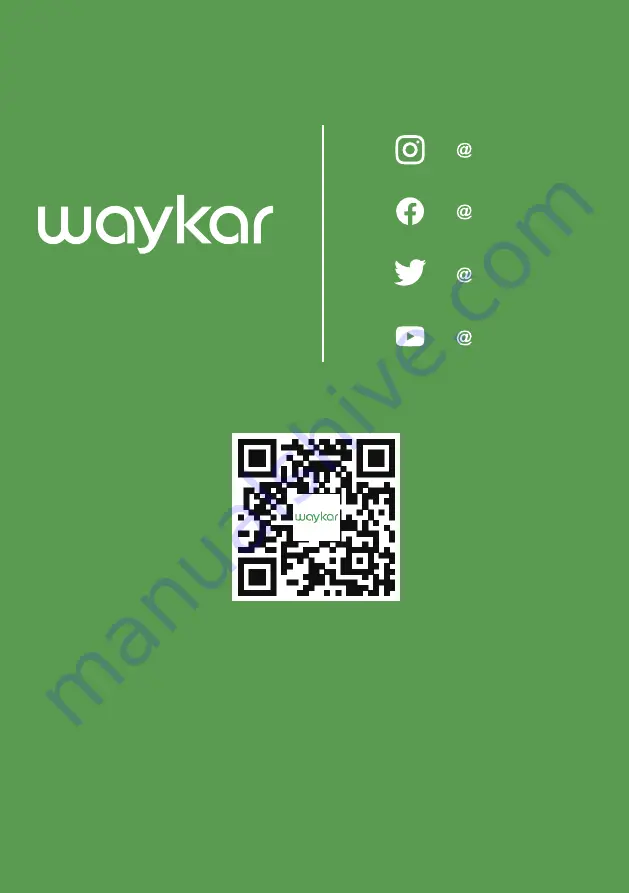 Waykar JD026C-150 User Manual Download Page 20