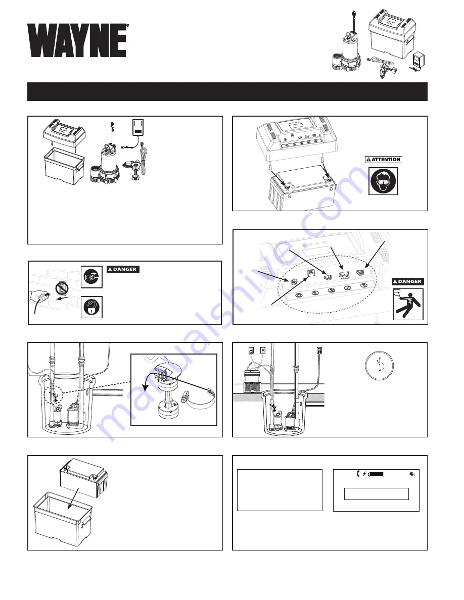 Wayne WSM3300 Скачать руководство пользователя страница 12