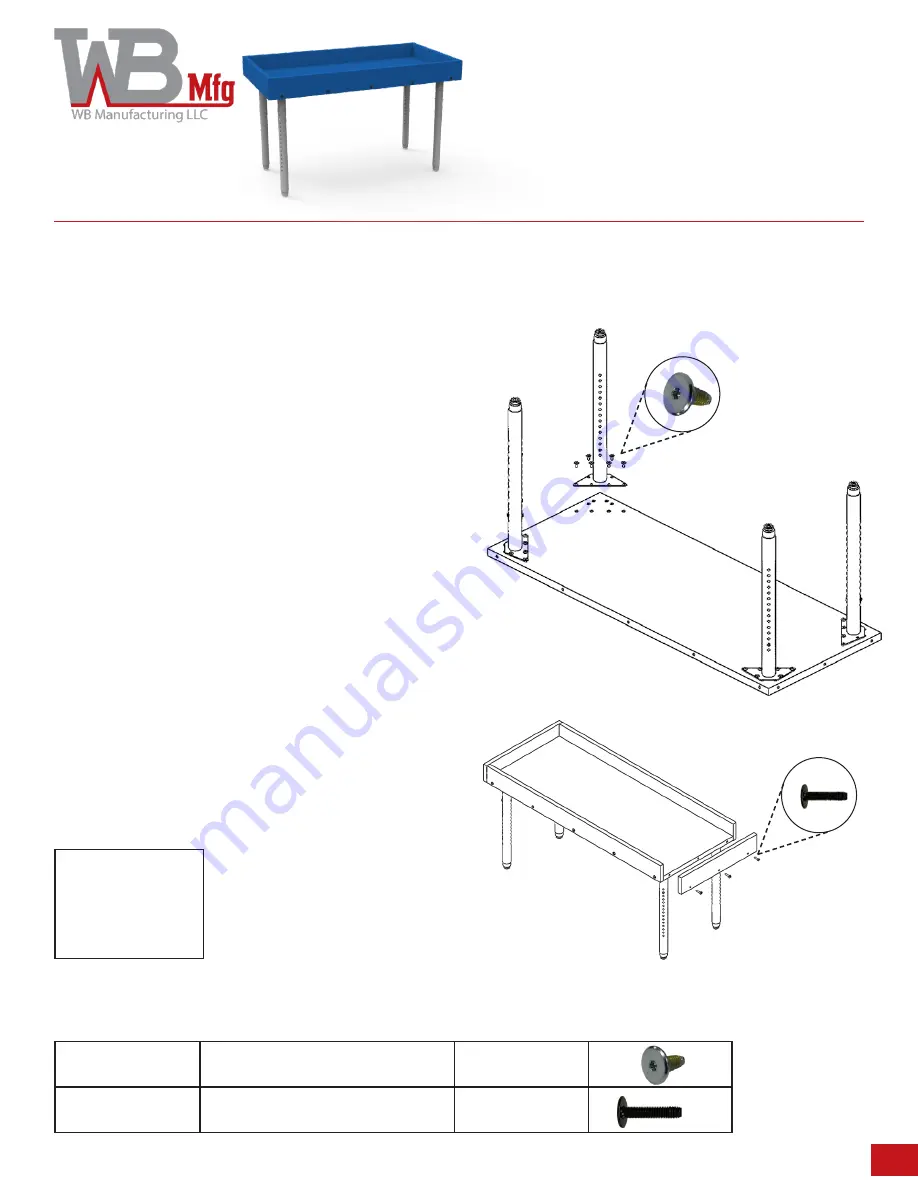 WB Mfg ELO ELP3069-ADJ-RR6 Скачать руководство пользователя страница 1