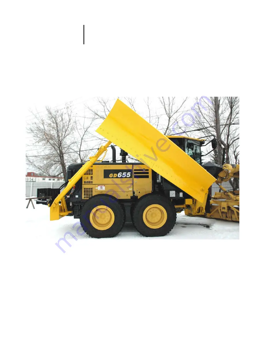 WBM KOMATSU GD655-6 Manual Download Page 4