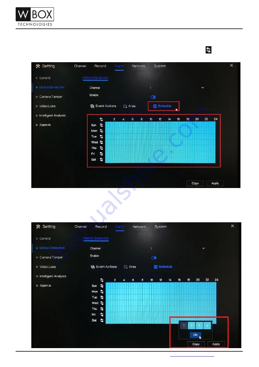 WBOX Technologies 0E-4CHNVR1TB Скачать руководство пользователя страница 5