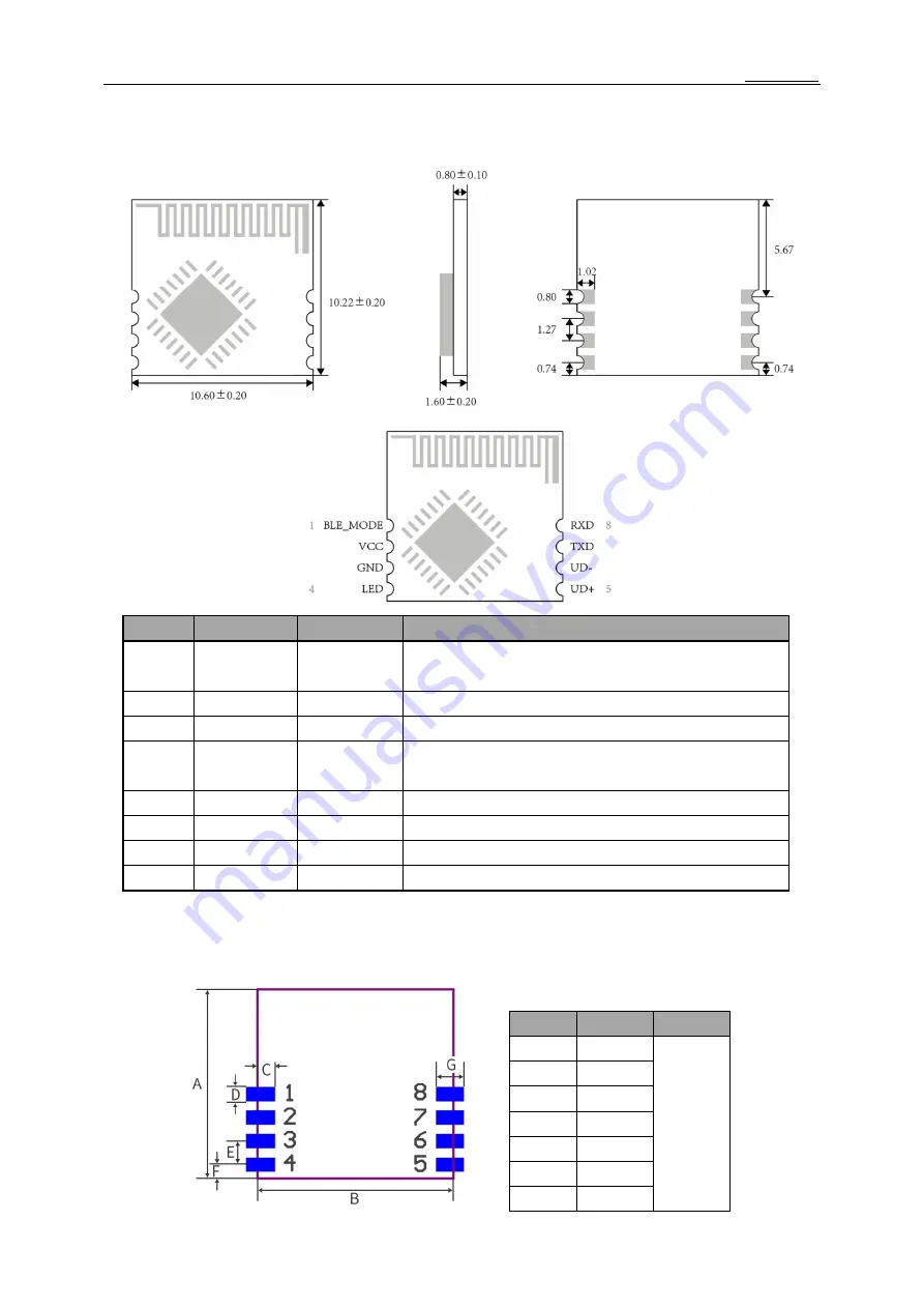 WCH BLE2U Скачать руководство пользователя страница 3