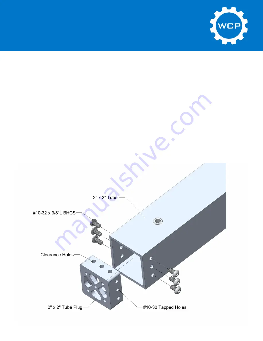 WCP Omio CNC Router Stand Скачать руководство пользователя страница 7