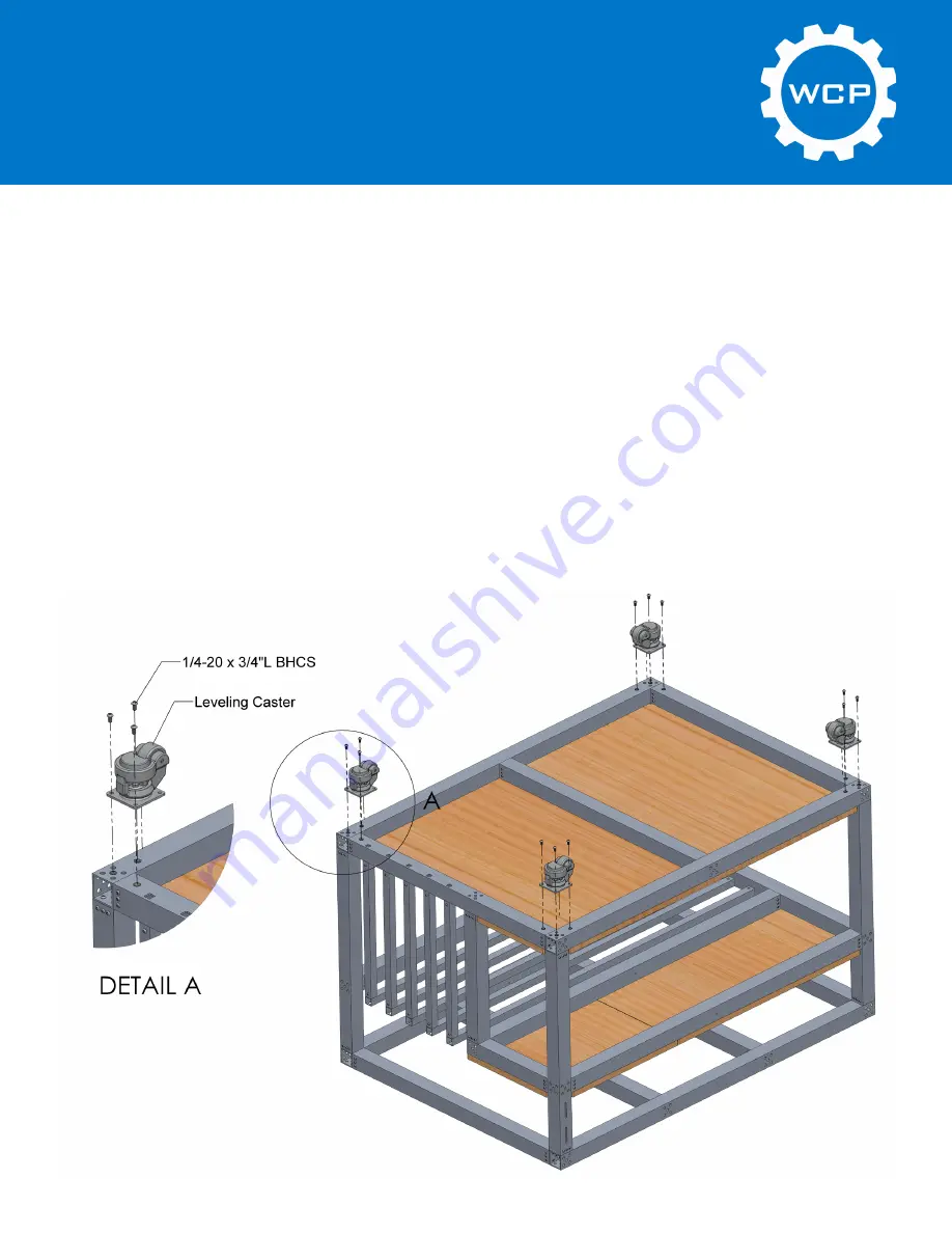 WCP Omio CNC Router Stand User Manual Download Page 19