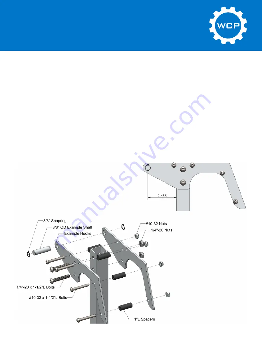 WCP WCP-EX-0007 Application Manual Download Page 5