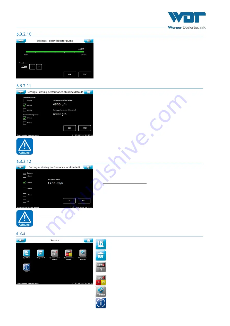 WDT Granudos 10 Touch Operating And Installation Instructions Download Page 22