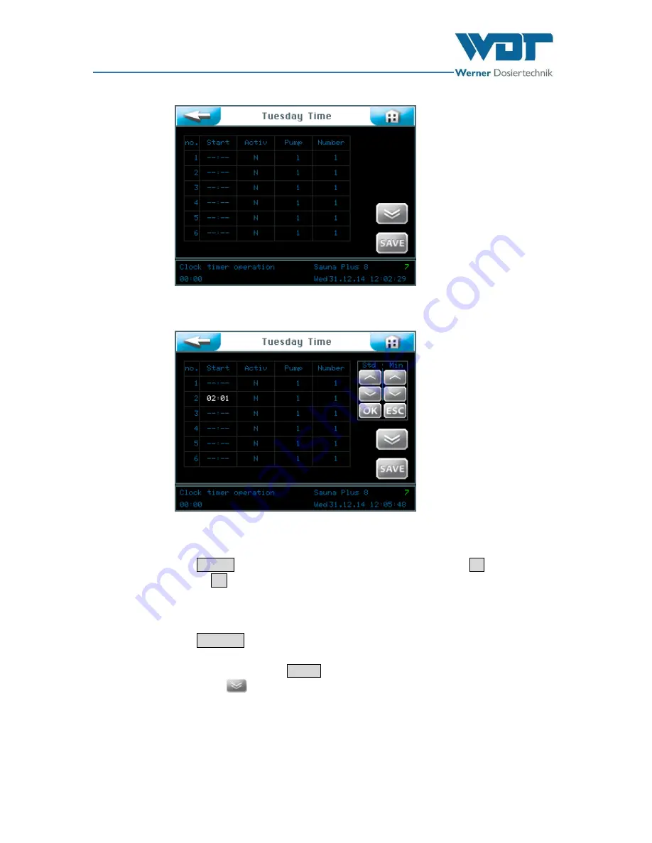 WDT Sauna Plus 8 Operating And Installation Instructions Download Page 33