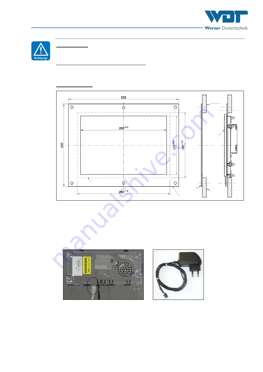 WDT Tele Indication Touch-V1 Скачать руководство пользователя страница 9