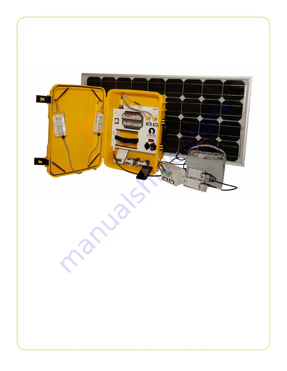 We Care Solar Suitcase WCS200 Скачать руководство пользователя страница 3