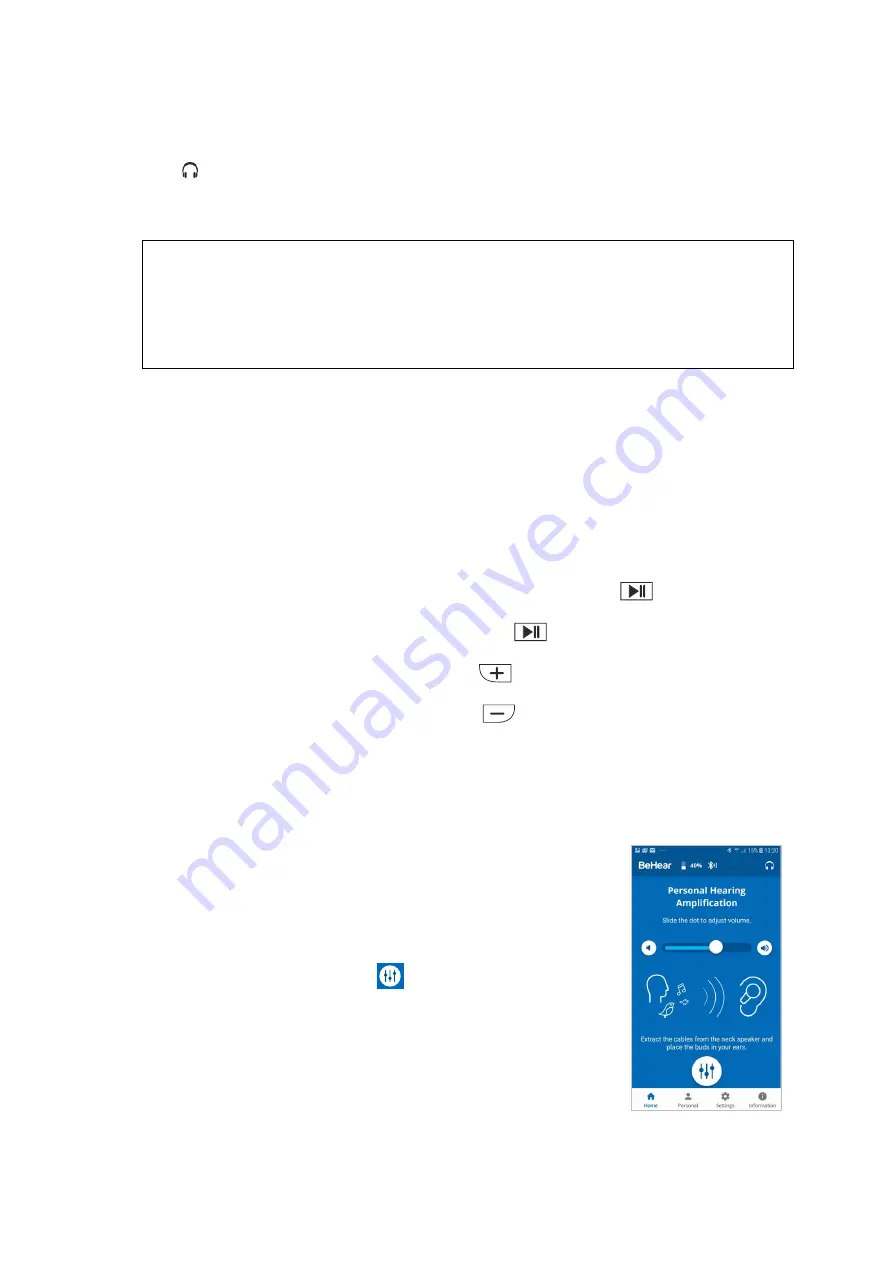 Wear & Hear BeHear PROXY User Manual Download Page 19