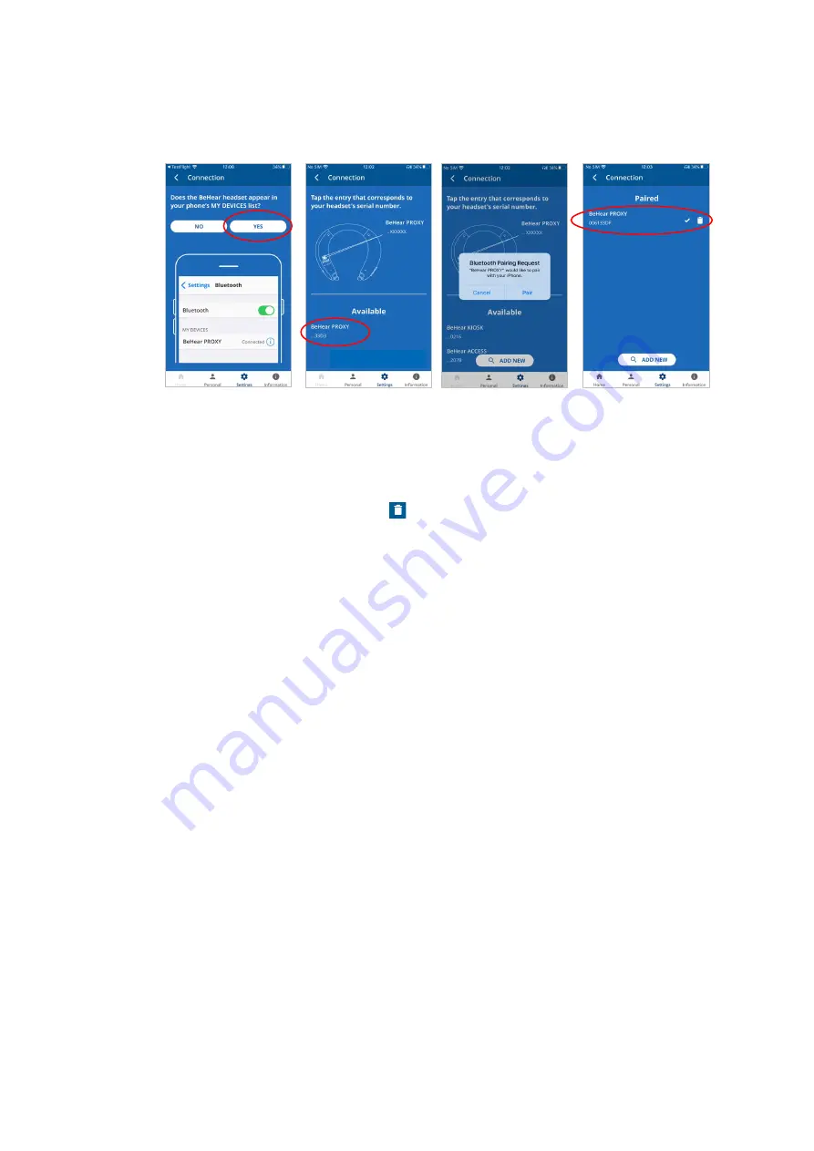 Wear & Hear BeHear PROXY User Manual Download Page 25