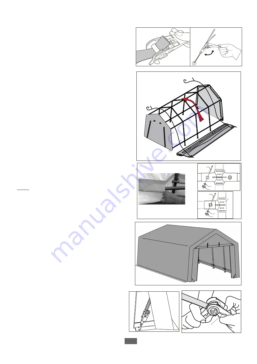 Weather Fast 103-1105N Assembly Manual Download Page 8