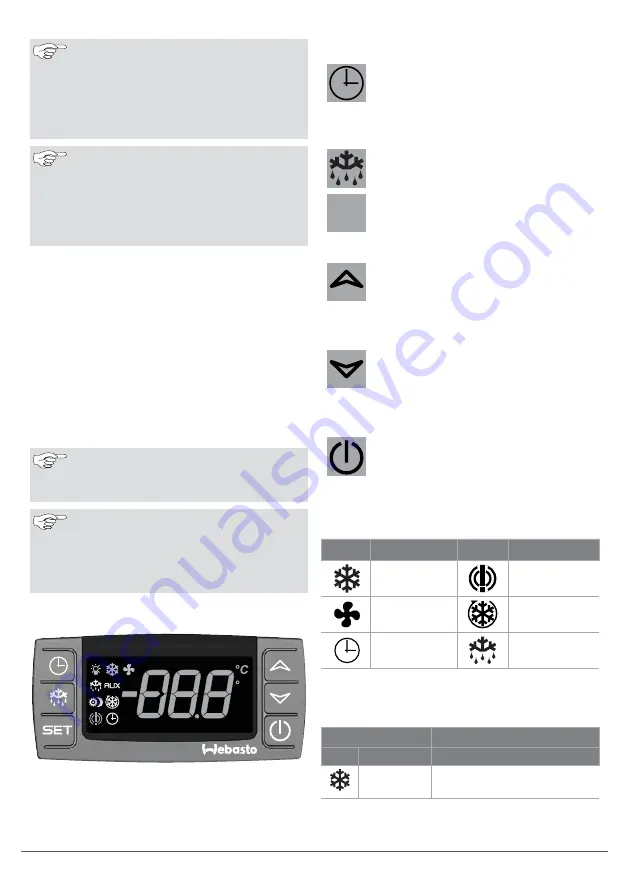 Webasto Diavia PORDOI 3000 Operating Instructions Manual Download Page 10