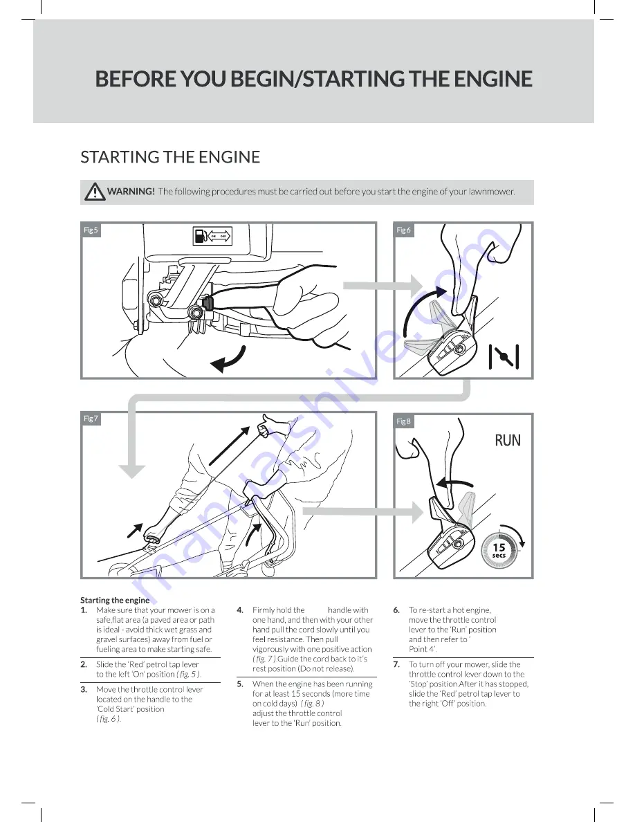 Webb WER41HP Operator'S Manual & Parts List Download Page 9