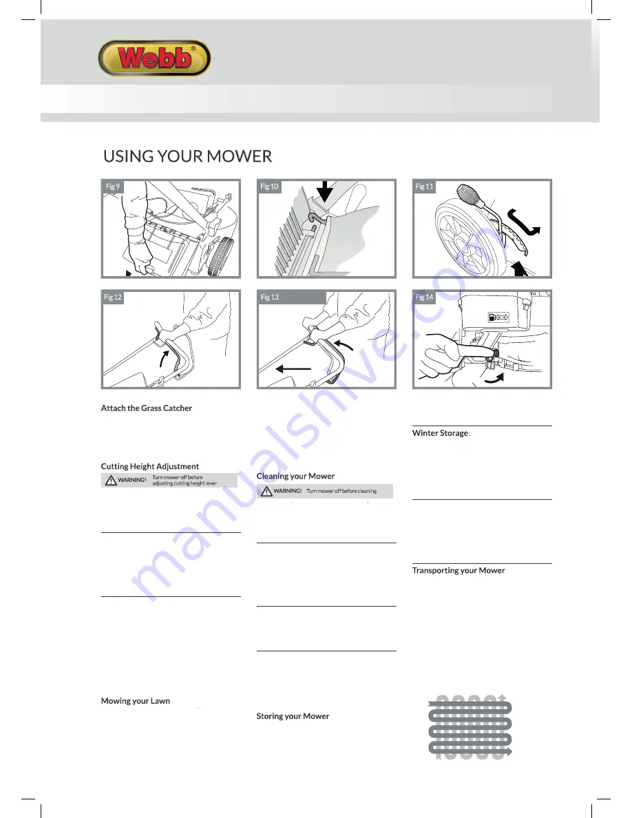 Webb WER41HP Operator'S Manual & Parts List Download Page 10