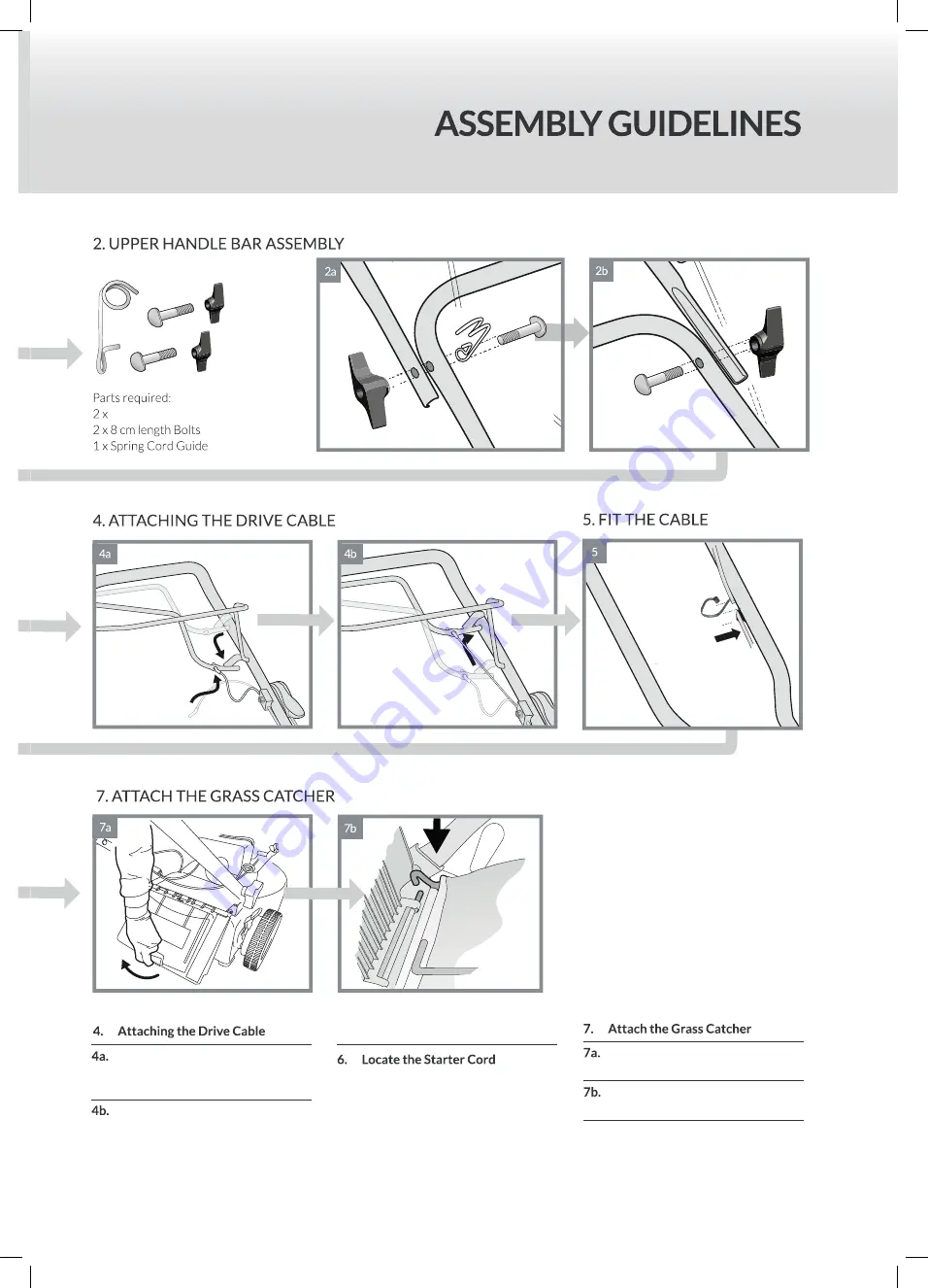 Webb WER46SP Operator'S Manual Download Page 7