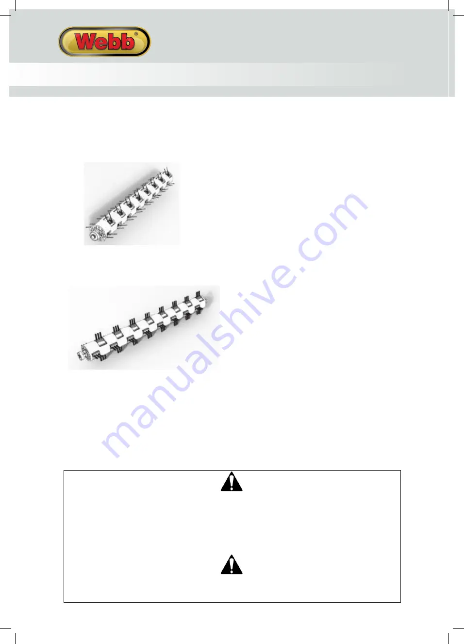 Webb WEWBVAC Instruction Manual Download Page 24