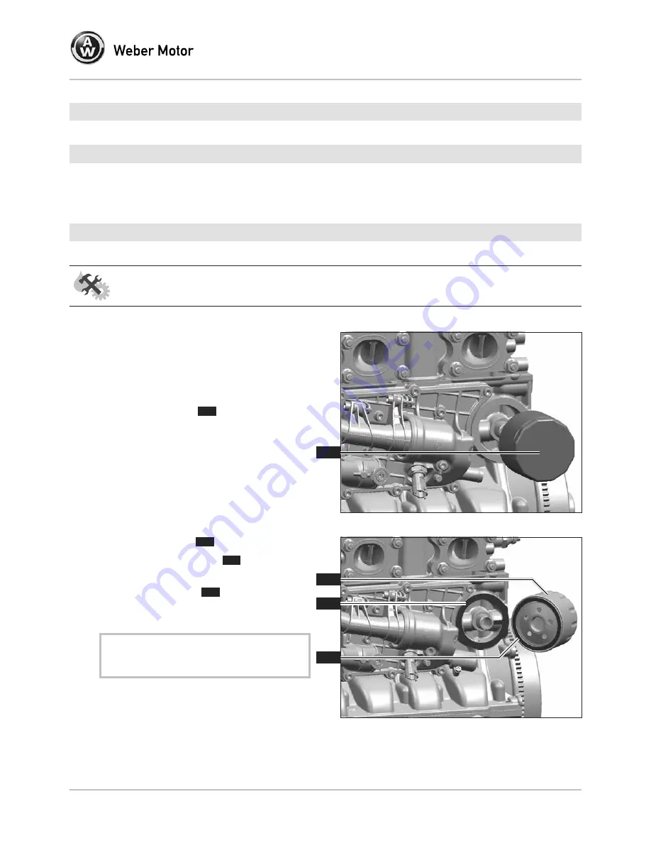 Weber 4-Stroke Engine MPE 850 IND NA Service Manual Download Page 27