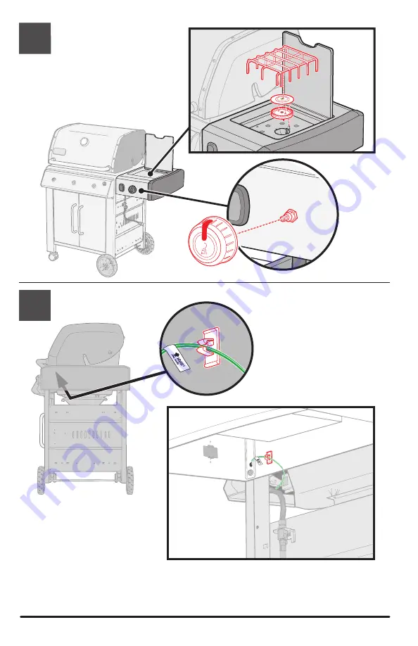 Weber E-340 GBS Assembly Manual Download Page 26