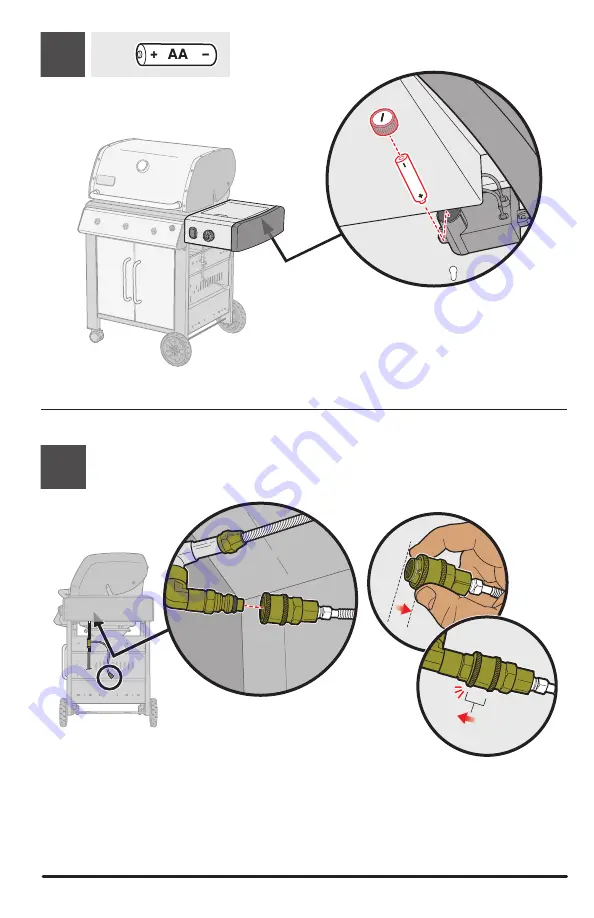 Weber E-340 GBS Assembly Manual Download Page 27