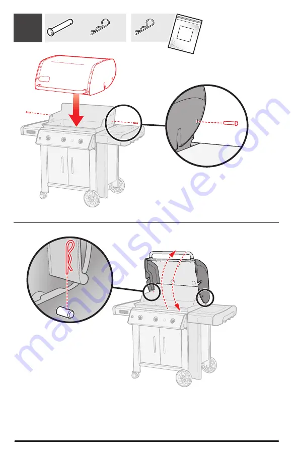 Weber EX-335 Assembly Manual Download Page 42