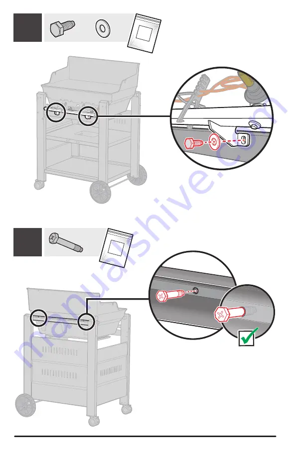 Weber Genesis II CSE-335 Assembly Manual Download Page 14