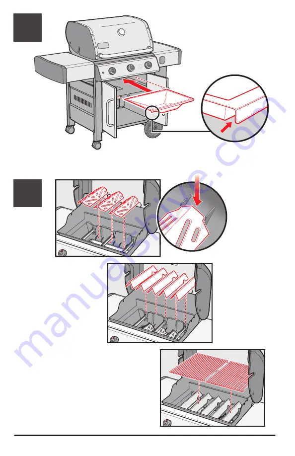 Weber Genesis II CSE-335 Assembly Manual Download Page 30