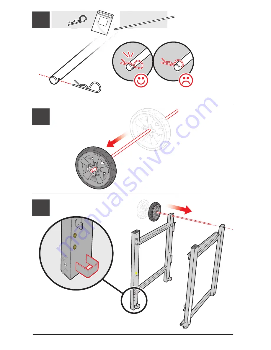 Weber genesis II E-210 GBS Assembly Manual Download Page 6