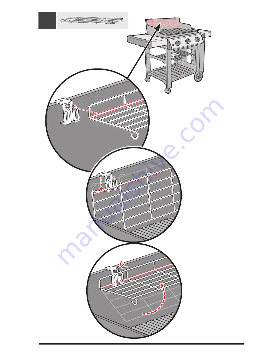 Weber genesis II E-210 GBS Assembly Manual Download Page 29