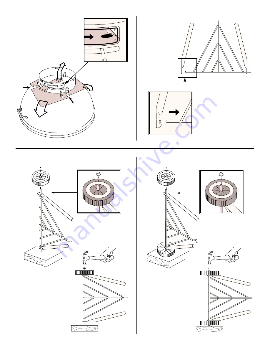 Weber MASTER TOUCH 86050 Assembly Instruction Manual Download Page 3