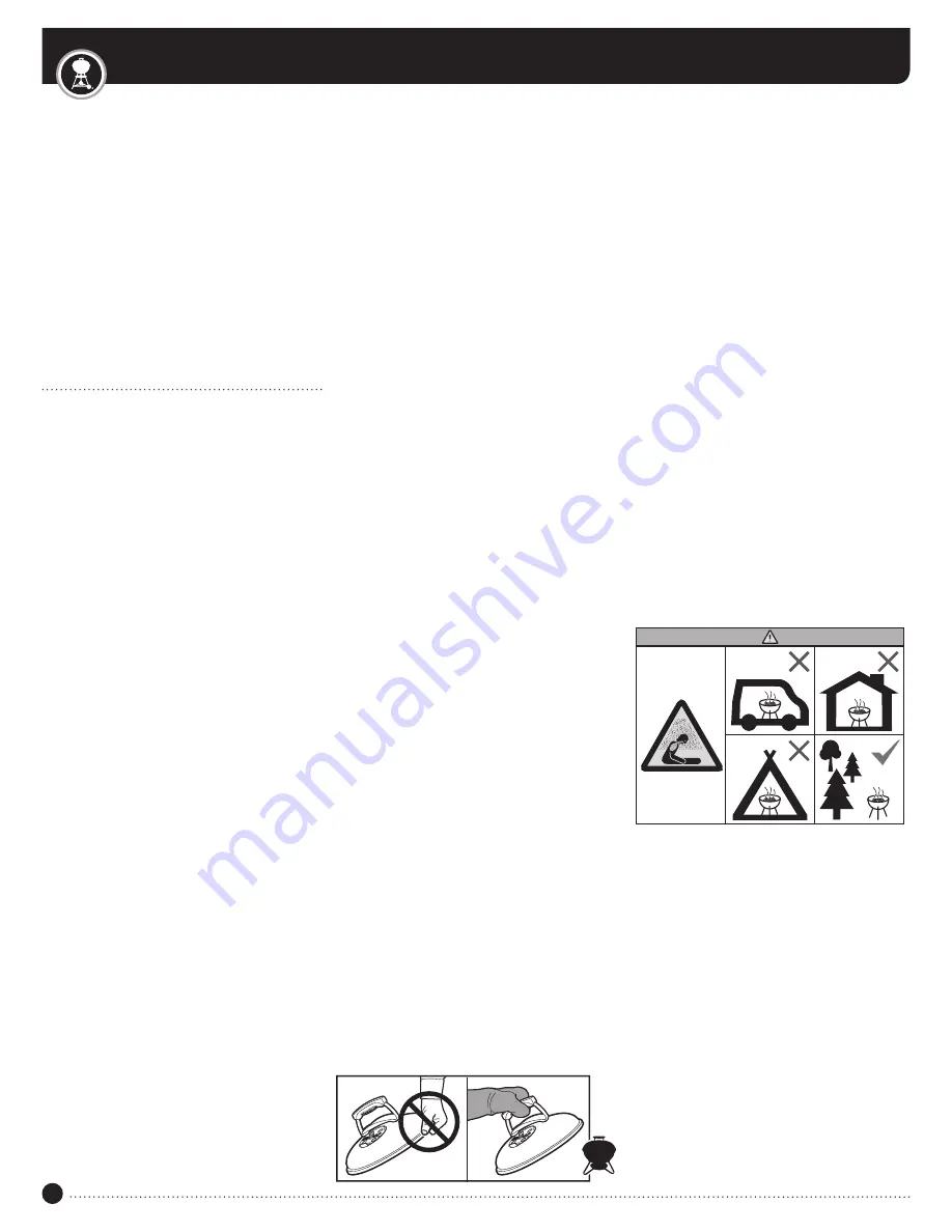 Weber Master-Touch GBS E-5775 Owner'S Manual Download Page 34