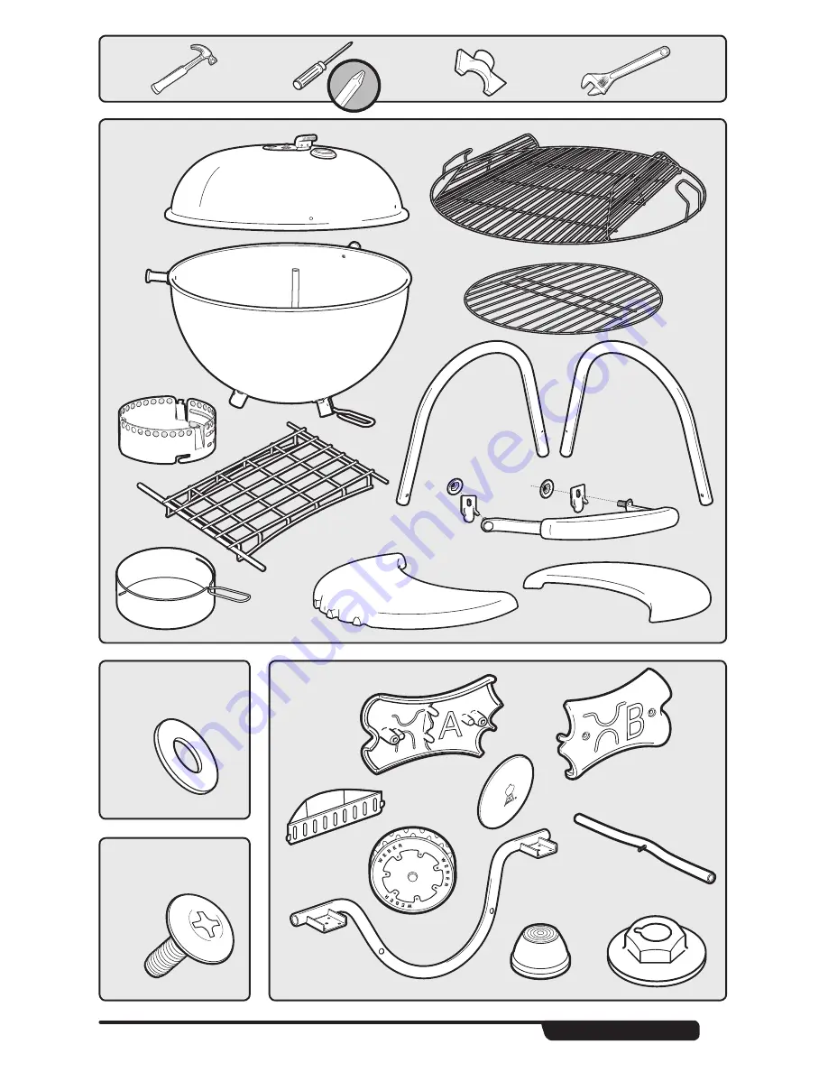 Weber One-Touch 120409 Owner'S Manual Download Page 3