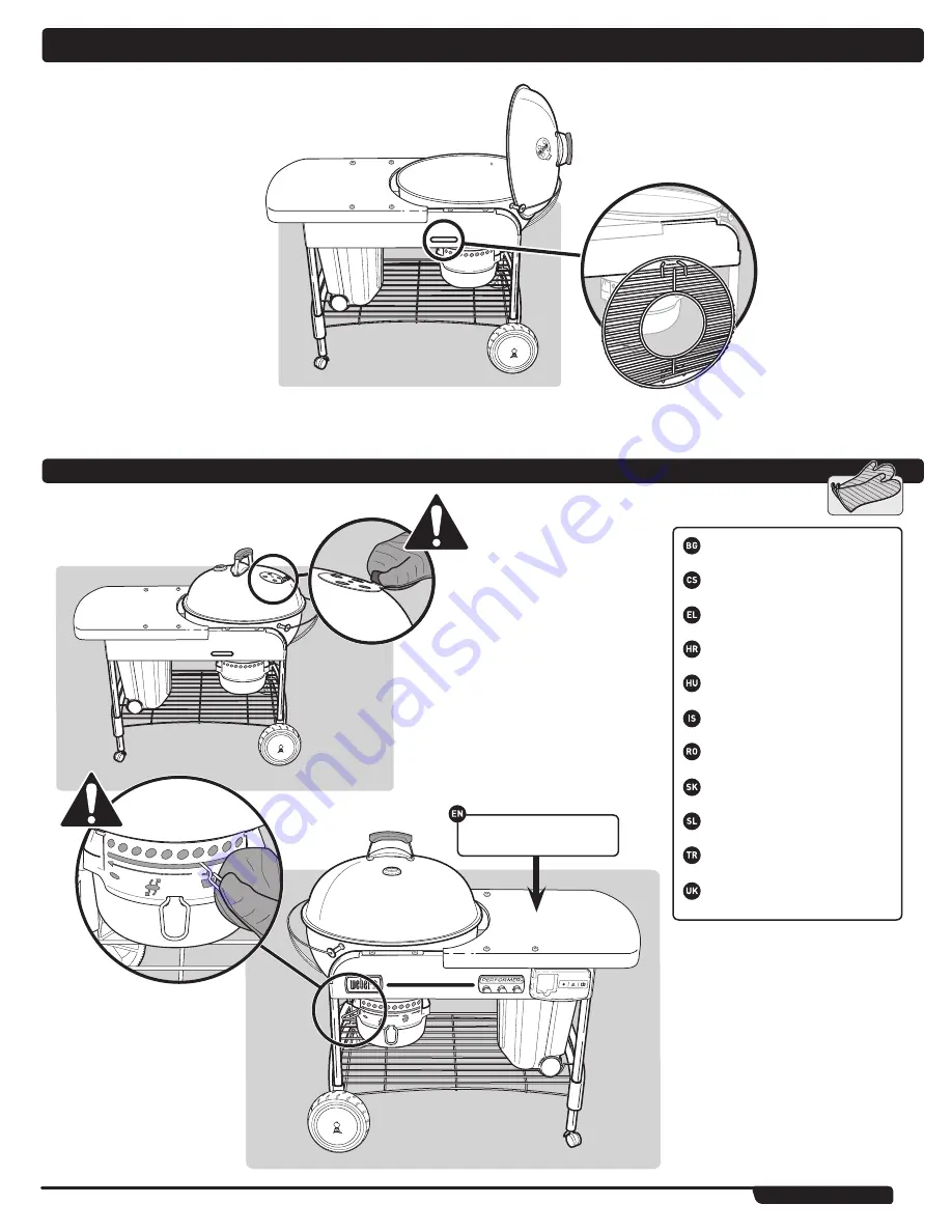 Weber performer deluxe Owner'S Manual Download Page 19