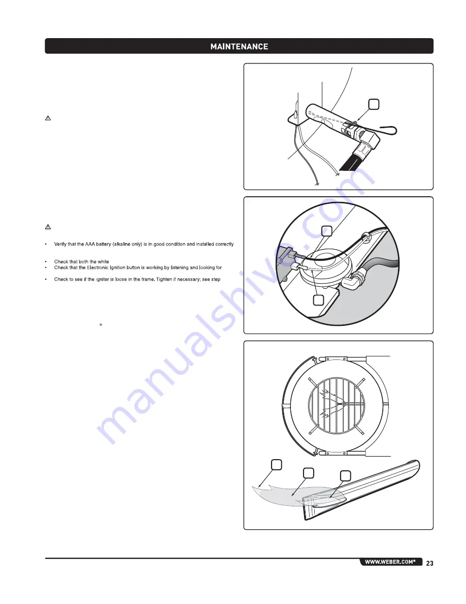 Weber Performer Platinum 54789 Owner'S Manual Download Page 14