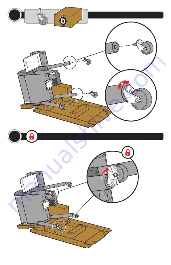 Weber SMOKEFIRE EX4 Assembly Manual Download Page 12