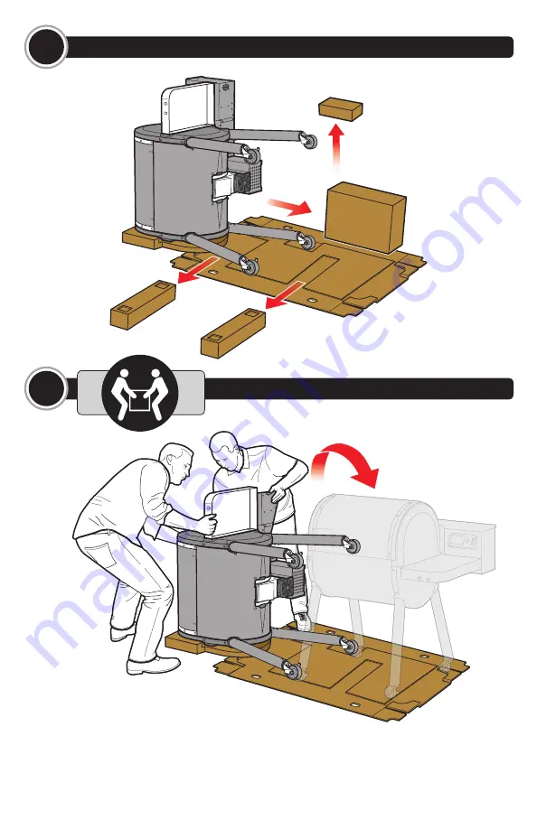 Weber SMOKEFIRE EX4 Assembly Manual Download Page 13