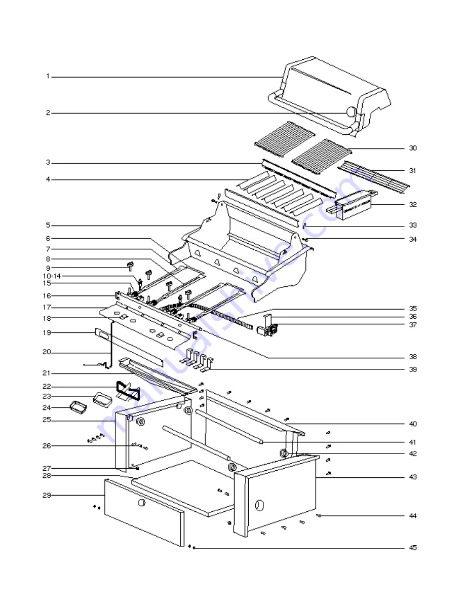 Weber Summit 4 BURNER Скачать руководство пользователя страница 22