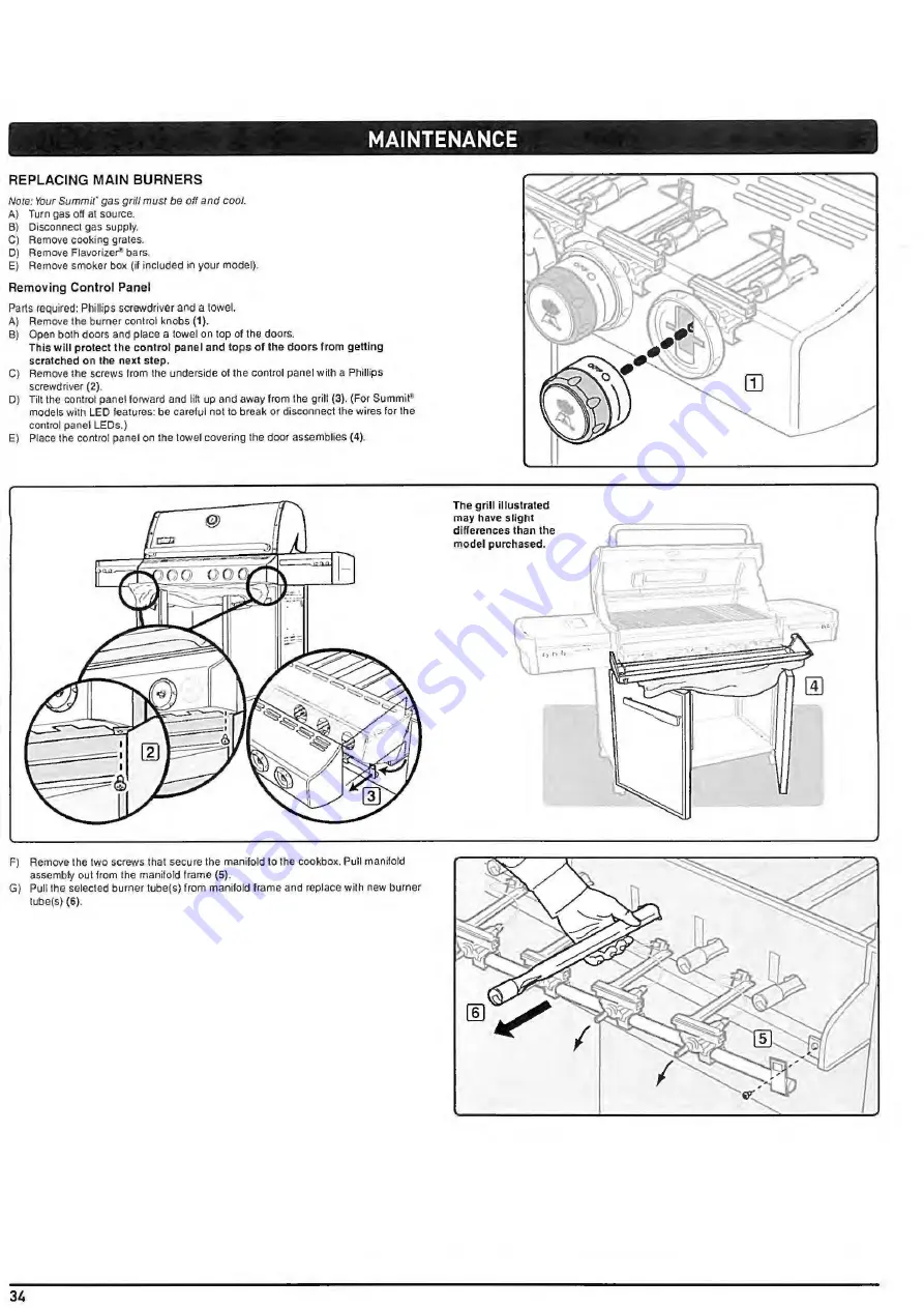 Weber Summit 56204 Owner'S Manual Download Page 34