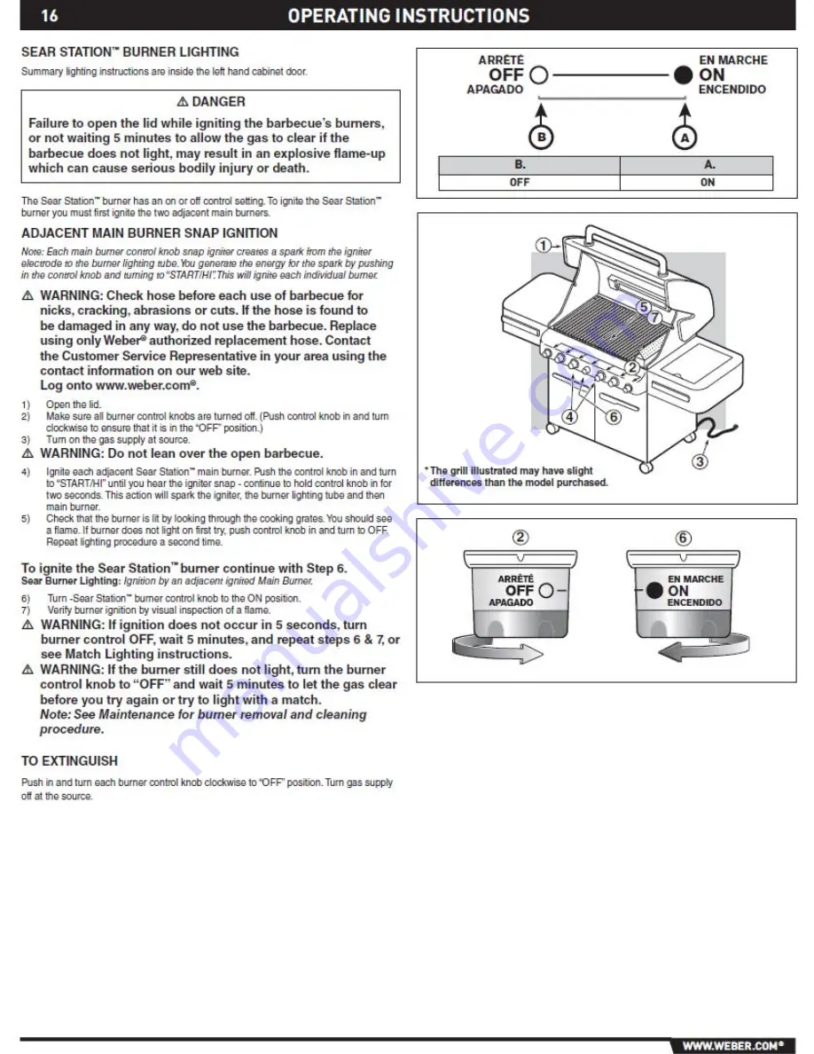 Weber Summit 89191 Owner'S Manual Download Page 16