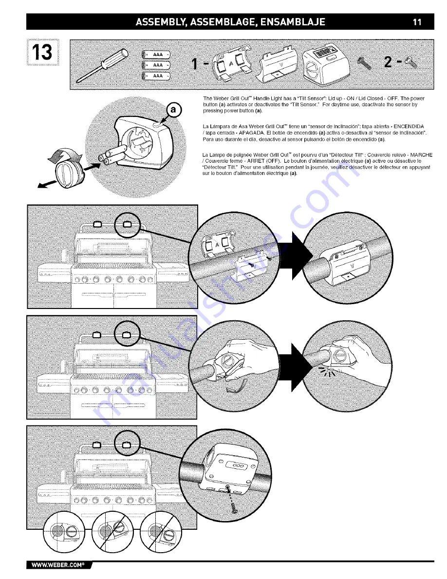 Weber Summit 89373 Owner'S Manual Download Page 11