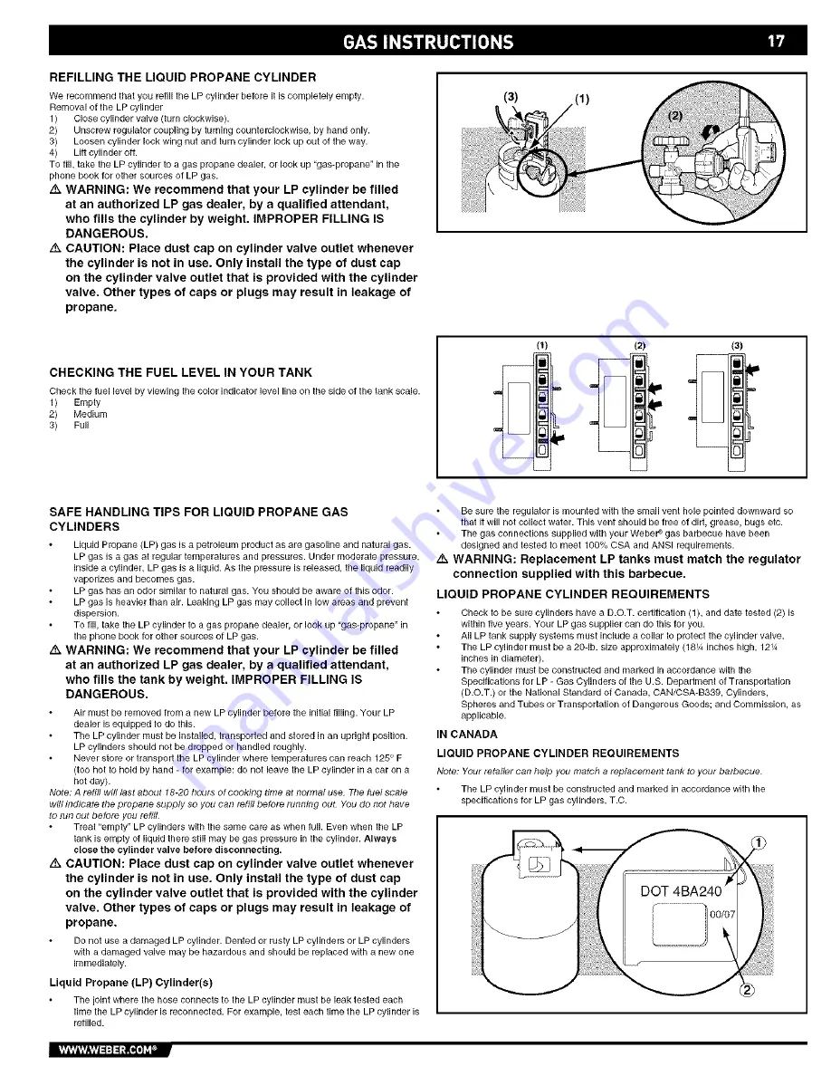 Weber Summit 89373 Owner'S Manual Download Page 17