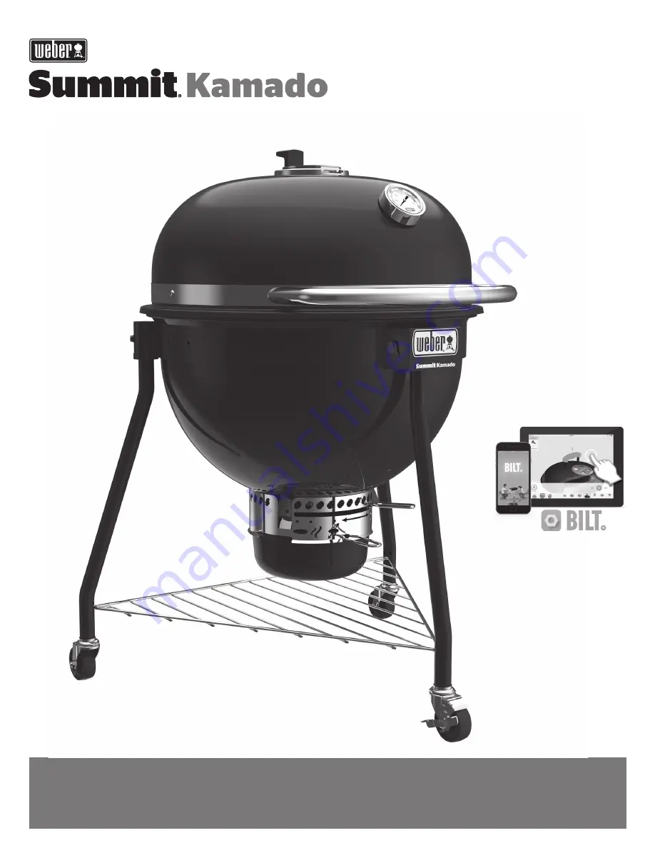 Weber Summit Kamado E6 Скачать руководство пользователя страница 25