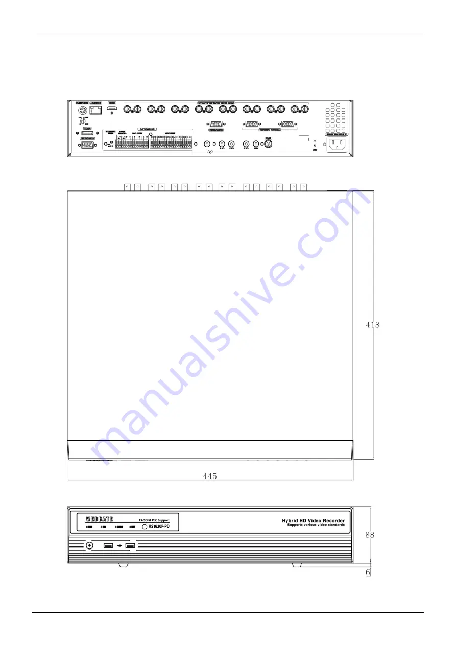 WebGate HS1620F-D User Manual Download Page 87