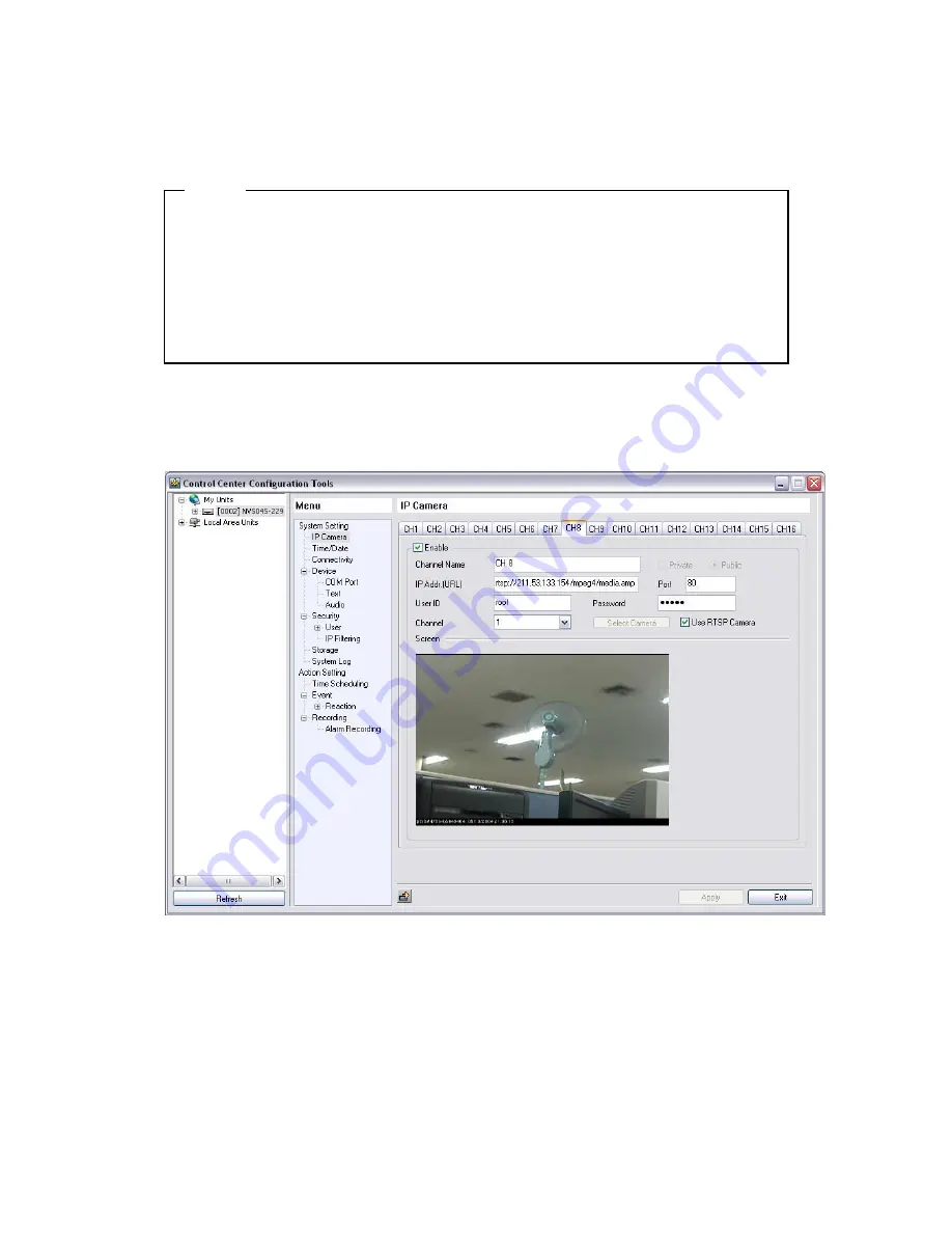 WebGate NVS04S Installation & User Manual Download Page 30